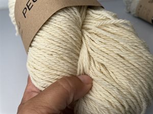 Wool 4 you pegasus 100 % merino - ufarvet naturhvid